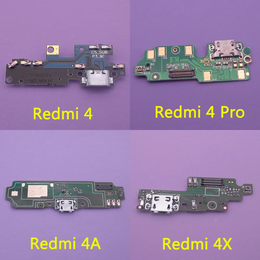 Док станция с Micro USB разъемом для зарядки плата микрофоном Xiaomi Redmi Hongmi 4 4pro 4A