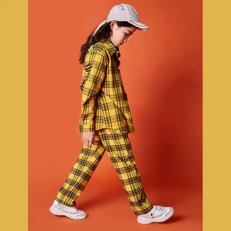 Новые детские костюмы в стиле хип-хоп Детский костюм для джазовых танцев