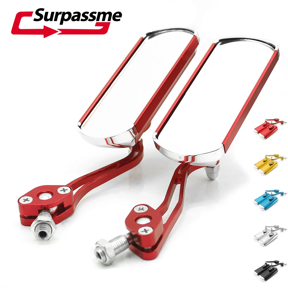 

Мотоцикл Зеркало заднего вида Универсальный фрезерный станок с ЧПУ скутер зеркала вращающийся мотоцикл боковые зеркала заднего вида для м...