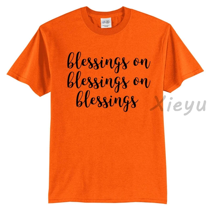 Blessed футболка blessings on blessets | Женская одежда