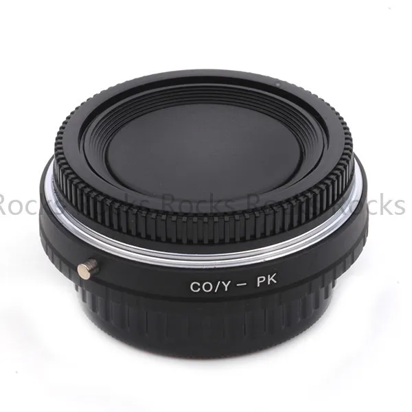 Адаптер для оптического объектива PIXCO подходит Contax Yashica CY C/Y Pentax K PK адаптер