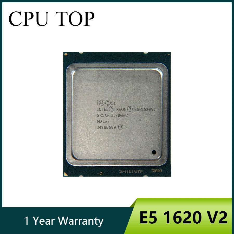 Процессор Intel Xeon E5 1620 V2 3 7 ГГц 4 ядра 10 Мб кэш памяти LGA 2011|intel xeon|cpu processorxeon e5 |
