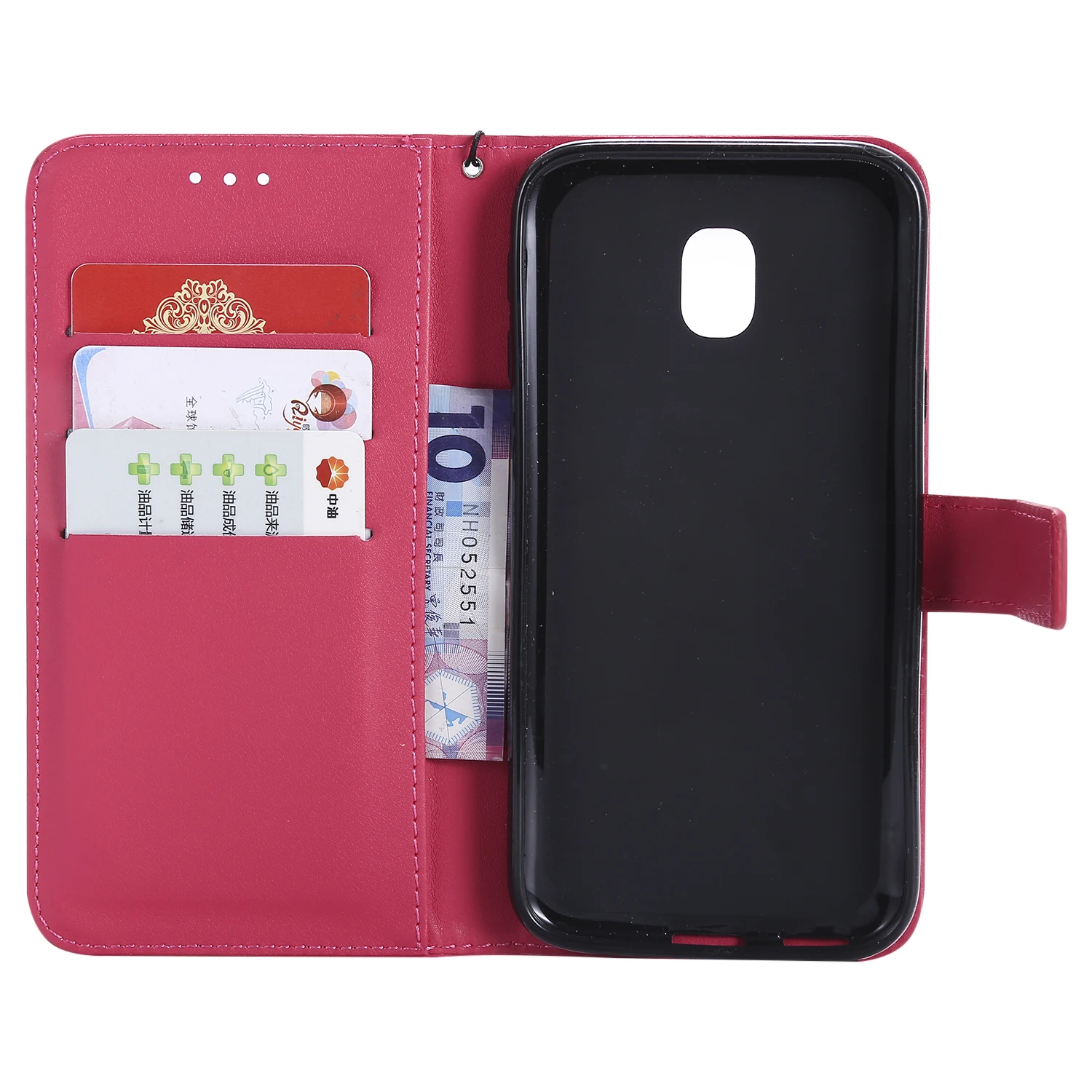 for Samsung Galaxy J3 2017 J330 SM-J330 Flip Case Phone Leather Cover SM-J330F/DS SM-J330F SM J330F J330F/DS J330FN Cases | Мобильные