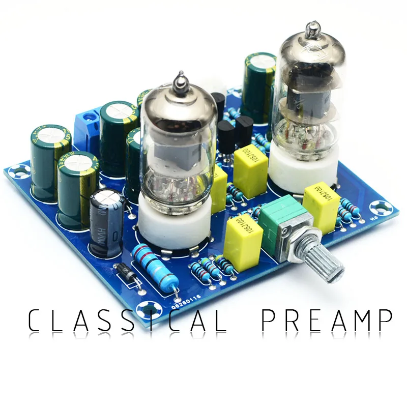 

Assembling HiFi 6J1 Tube Preamplifier Board Based on X-10 With Transformer