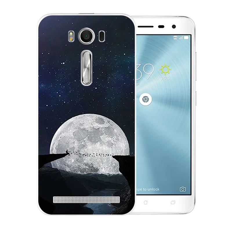 5 0 дюйма для Asus ZenFone 2 Laser ZE500KL силиконовые чехлы телефонов с рисунком космический