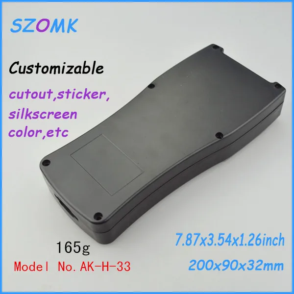 1 шт., пластиковый портативный корпус 200*90*32mm7. 87*3,54*1,26 дюймов Электроника пластиковый распределительный ящик пластиковый корпус