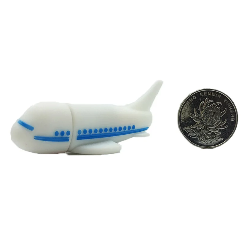 Мультяшная Флешка аэроплан самолет USB ручка флеш-диск память USB флеш-накопитель 128 Гб 64 ГБ 32 ГБ 16 ГБ 8 ГБ 4 ГБ флеш-накопитель