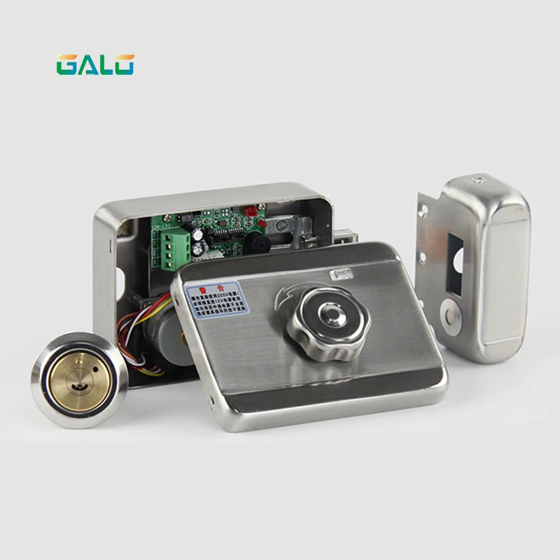 Электронный замок diy kit с DC 12V вилкой для домашней двери наружная система контроля