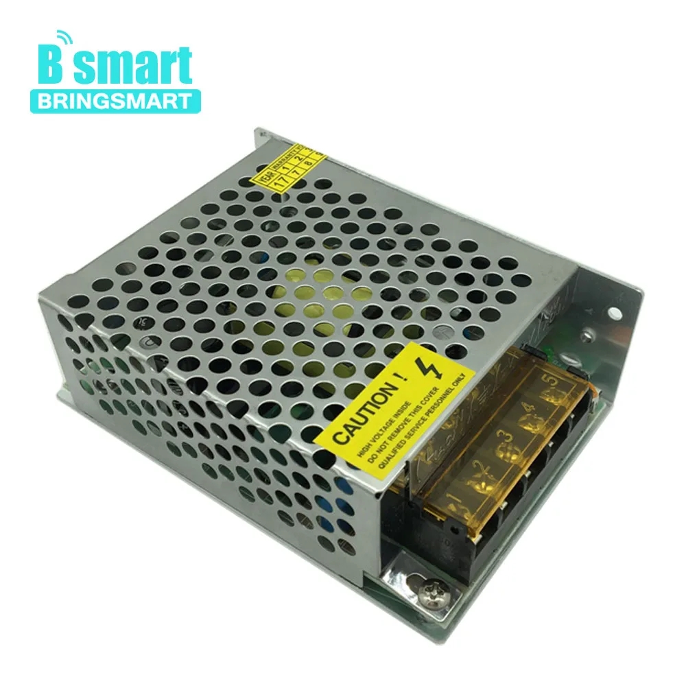 Трансформатор переменного тока в постоянный ток Bringsmart 12 В 5 А адаптер питания 1
