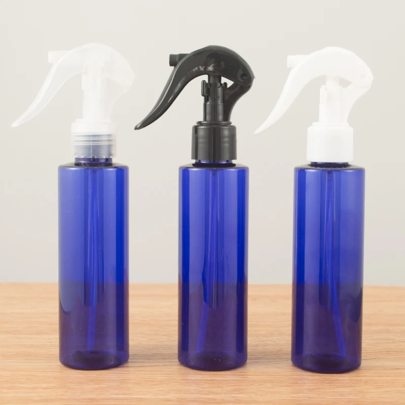 

150ml Blue Flat Shoulder Mouse Spray Bottle Fine Mist Face Moisturizing Toner Spray Lotion Bottle 10PCS/LOT