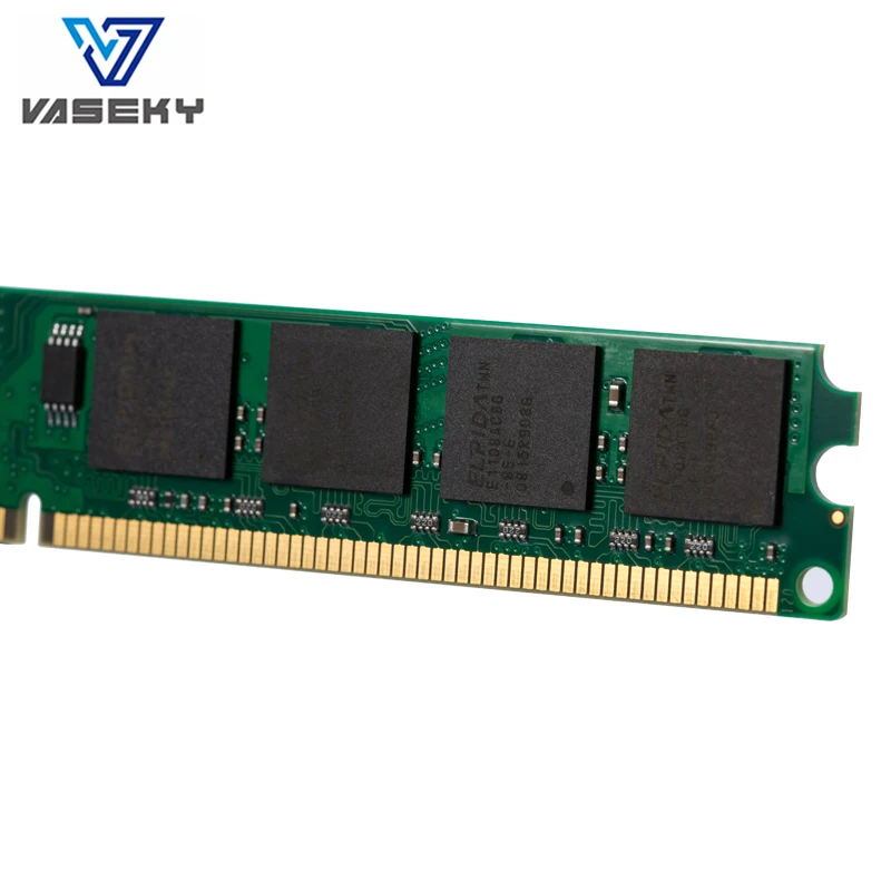 Vaseky memoria PC 2 Гб DDR2 800 МГц(800 МГц) модуль PC2 6400 2 г памяти рабочего стола ram