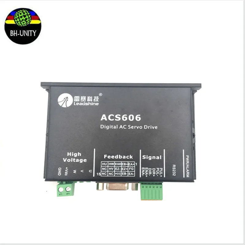 Широкоформатный принтер Leadshine AC servo driver ACS606 работает на 24 60VDC out 200W с BLM57180 1000