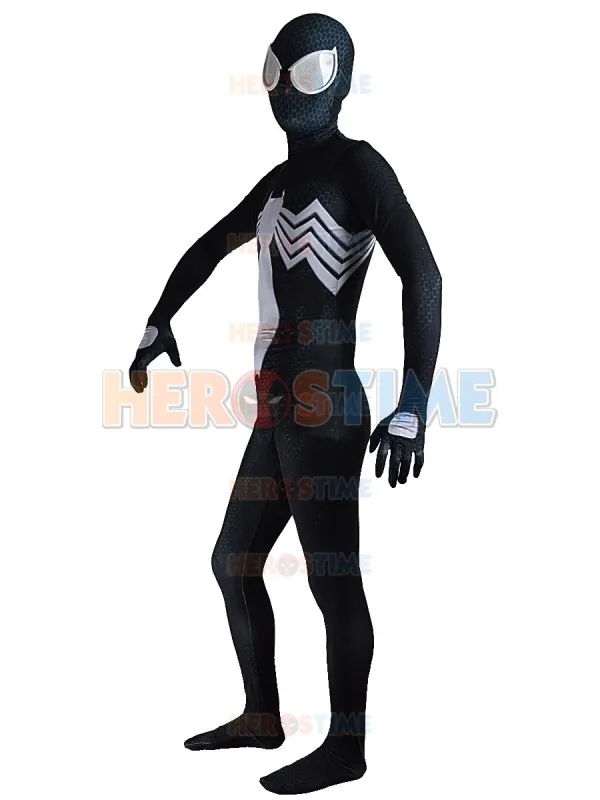 Новый черный костюм Человека-паука Venom Symbiote 3D принт Человек-паук косплей