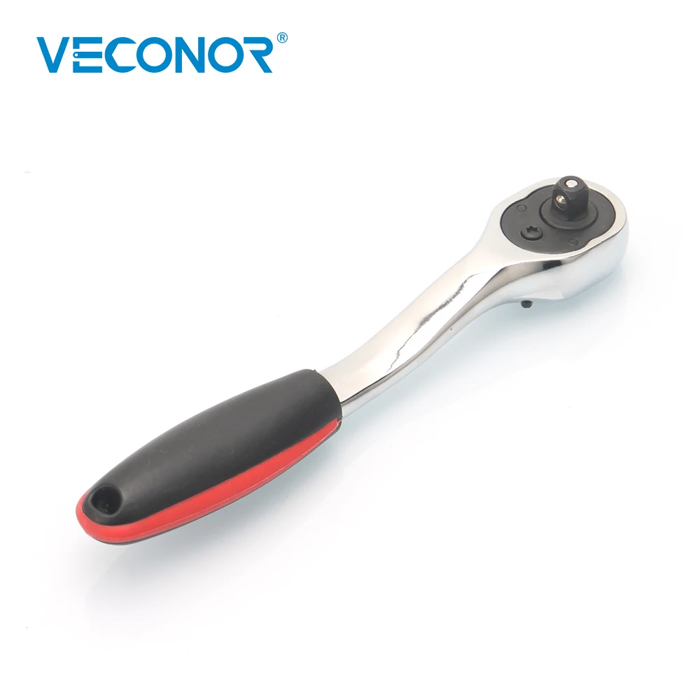 1/4 &quotвысокий крутящий момент ключ трещотка для розетки 72teeth Quick Release усилила