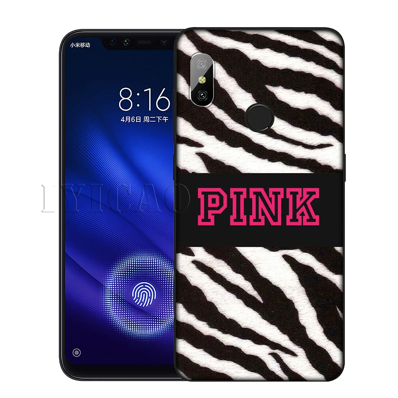 Мягкий силиконовый чехол IYICAO с тигром и леопардом для Xiaomi Redmi 6A 5A Note 8 7 4 4X5 Plus 6 Pro, черный чехол из ТПУ