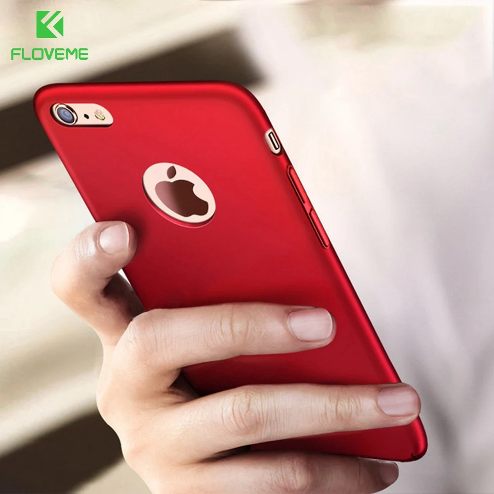 2018 New Floveme Прохладный чехол для телефона iPhone 7 8 6s 6 ультра тонкий жесткий Пластик