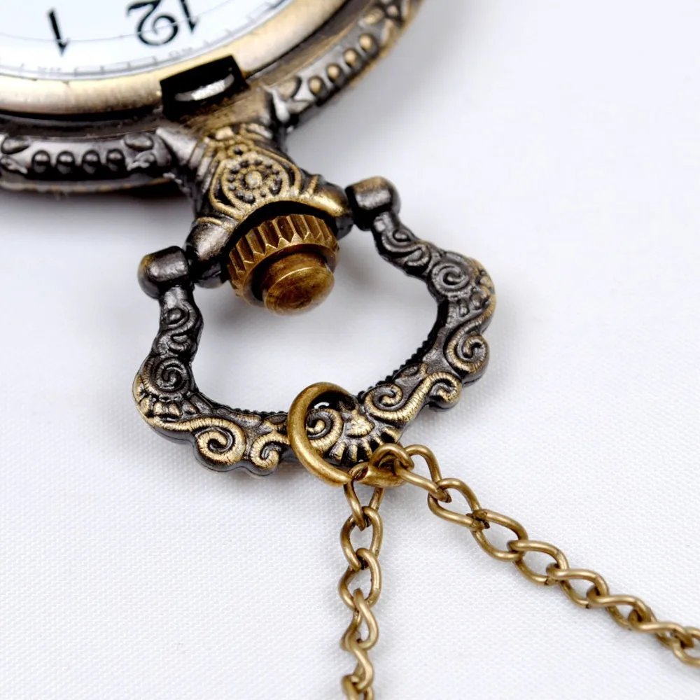 Стильные большие винтажные карманные часы с изображением арки Эйфелевой башни и