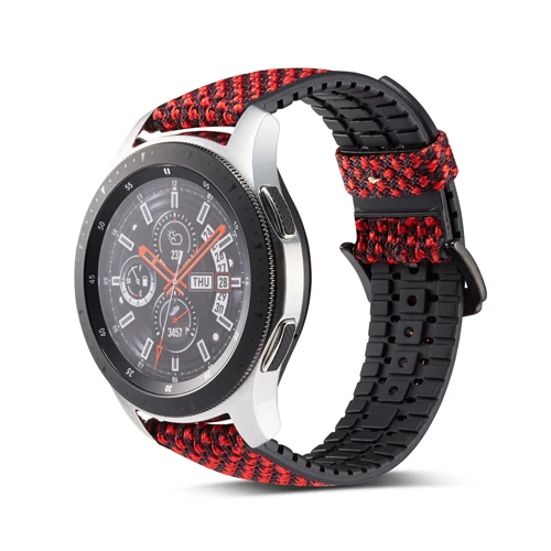 22 мм Универсальный браслет для samsung Galaxy Watch 46 мм/gear S3 Classic/S3 Frontier huawei watch gt ремешок силиконовый браслет - Цвет ремешка: 2