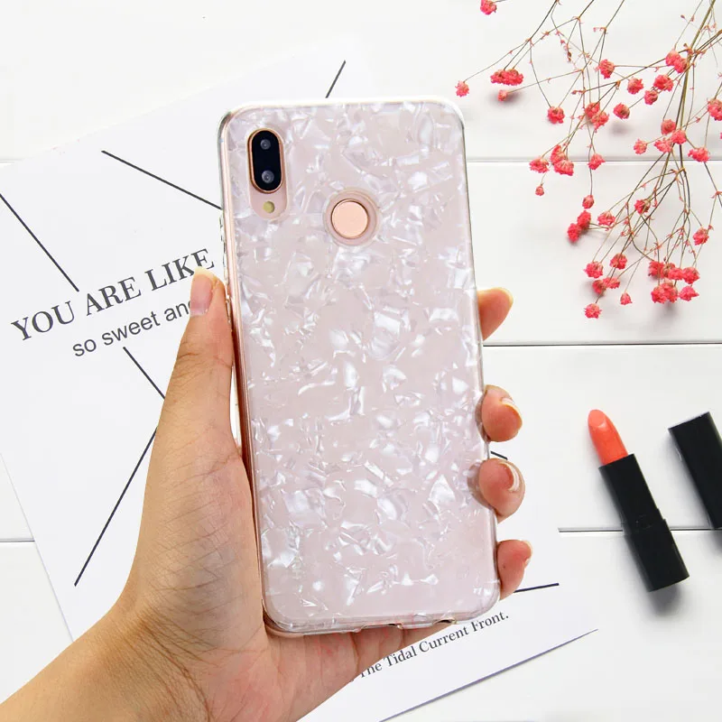 7 Блестящий чехол для телефона для huawei Y7 Y9 P Smart Honor V20 8X 7A 7C Nova 4 3 3i Коврики 20 Lite P30 Pro P10 P20 Lite Карамельный цвет чехол - Цвет: 7