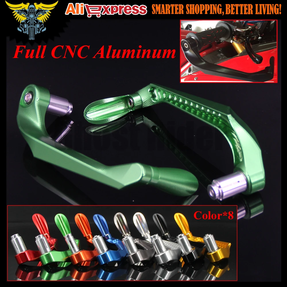 

For Kawasaki ZZR600 ZX7R / ZX7RR ZX9 Z750 ZXR400 ZZR1200 7/8" 22mm CNC Motorcycle Handlebar Brake Clutch Levers Protector Guard
