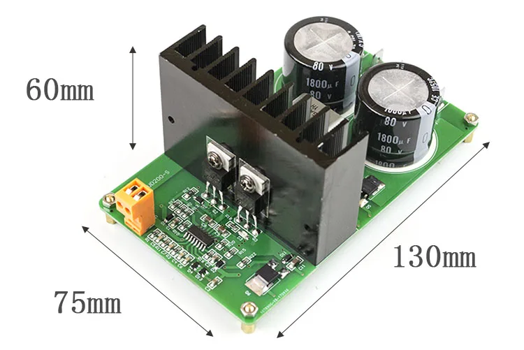 Готовый IRAUD200 плата цифрового усилителя IRS2092S Mono Hi Fi усилитель платы 2019 новый