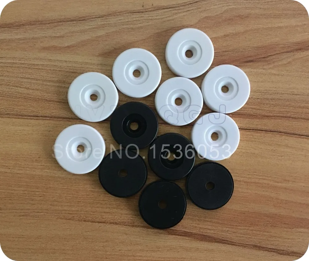 125 кГц Rfid тег EM4100 дисковый для патрульной системы Черный checkpoint 10pcs/лот|IC/ID карты| |