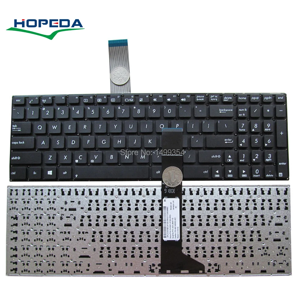 Новая клавиатура для ноутбука ASUS X550 X550V K550 Y581C A550C X550C A550VB VS55 W50V замена