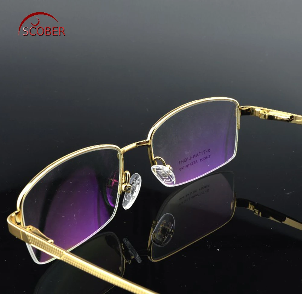 2019 мужские очки = полуободковая оправа из сплава Scober коммерческие изготовленные