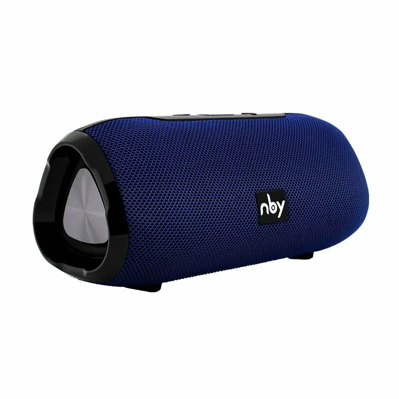 BLUE NBY 6660 Bluetooth динамик Портативный беспроводной громкий динамик s для телефона компьютера стерео музыки объемные водонепроницаемые напольные колонки - Цвет: BLUE