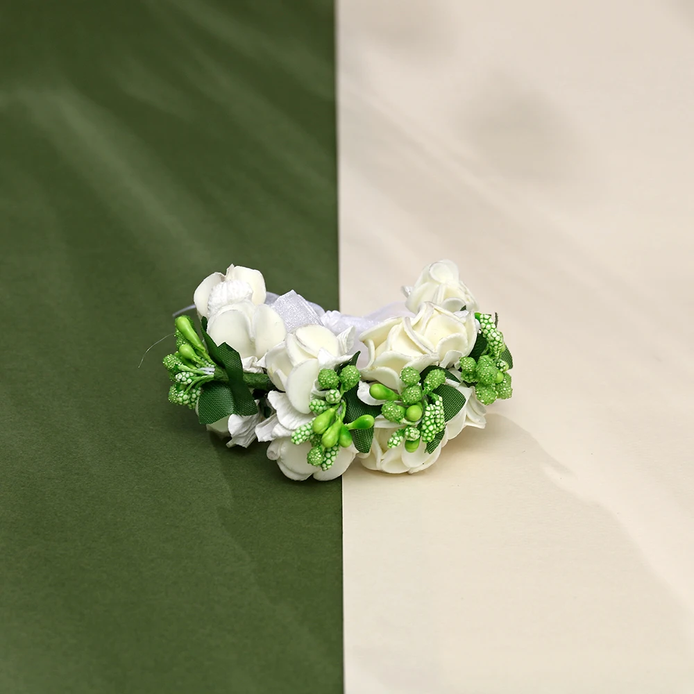 Женский свадебный венок с цветами жасмин вечерние свадебные аксессуары для