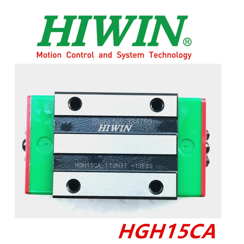 HIWIN HGH15CA квадратный линейный для HGR15 15 мм линейные направляющие для станков с ЧПУ