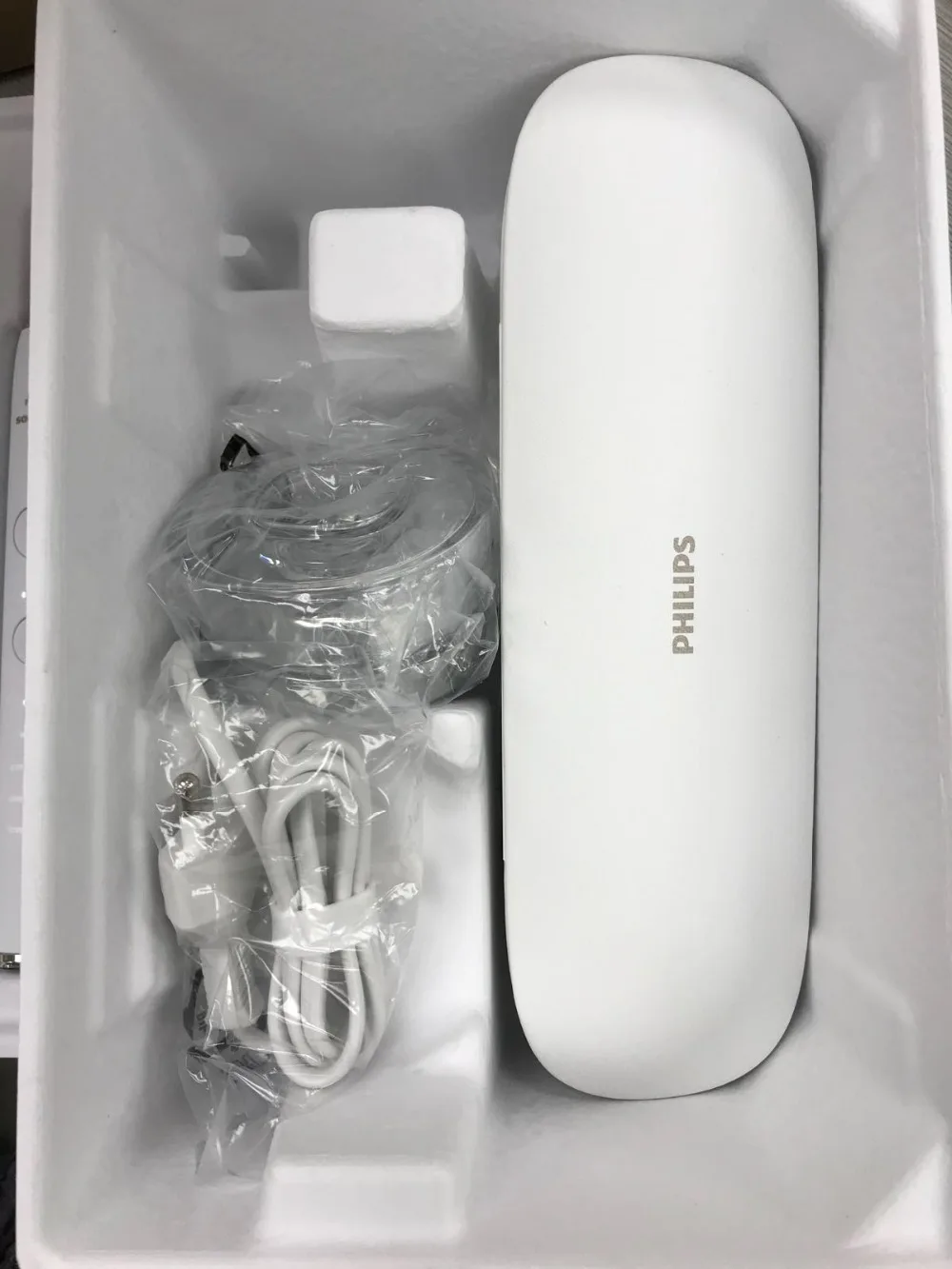 Philips Электрическая аккумуляторная зубная щетка для полного ухода за полостью рта DiamondClean умный белый пакет пациента hx9984 подлинный