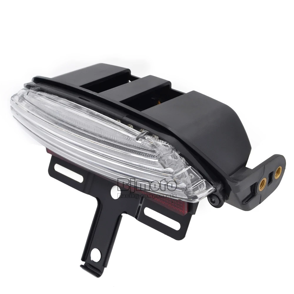 Bjmoto мотоцикл крыло светодиодный задний тормоз бег свет для Harley Dyna Fat Bob FXST FXSTB FXSTC FXSTS FLSTSB FXSTSSE задний фонарь