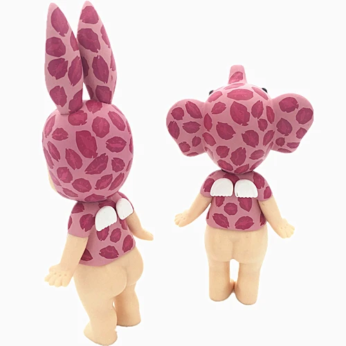 2 шт./компл. Sonny Angel Kiss Mark Leopard ПВХ фигурка Коллекционная модель игрушка бесплатная