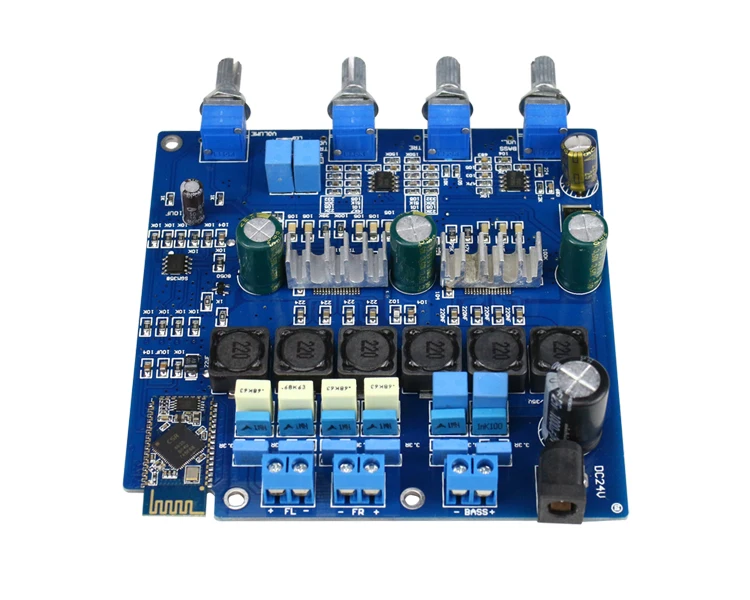 GHXAMP 2,1 TPA3116 сабвуфер усилитель звука bluetooth плата CSR4.0 DC18-24V НЧ динамик части DIY