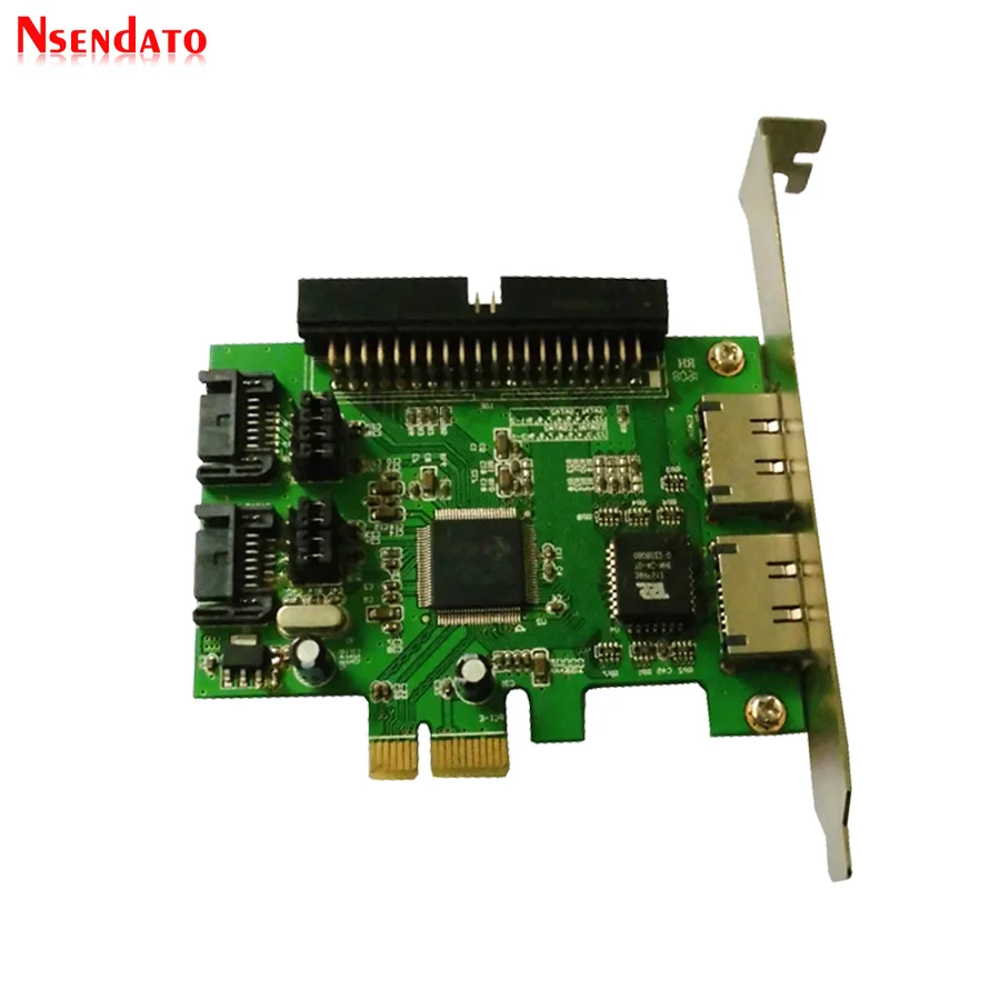 Новый адаптер JMB363 с 2 портами PCI E SATA II 0 RAID и 1 IDE 3 5 дюйма на Express преобразователь