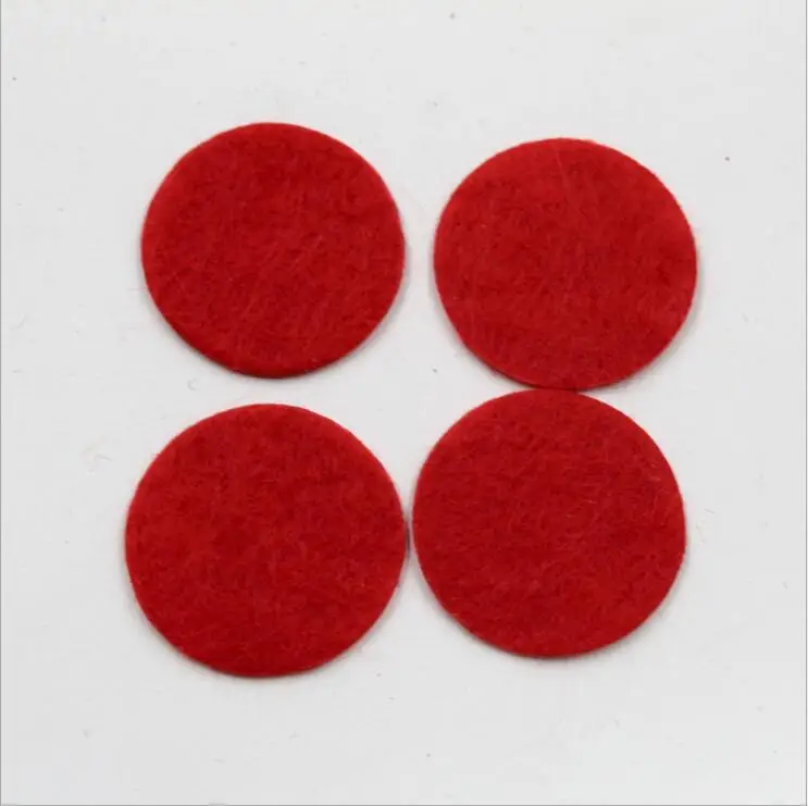 Dark Red 200 шт. 1,5/2,5/3 см Красочный Круглый войлочные нетканые хлопковые тапочки из ткани в клетку; аксессуар для домашних животных кукла Скрап домашний настенный Стикеры ручной работы - Цвет: Dark Red
