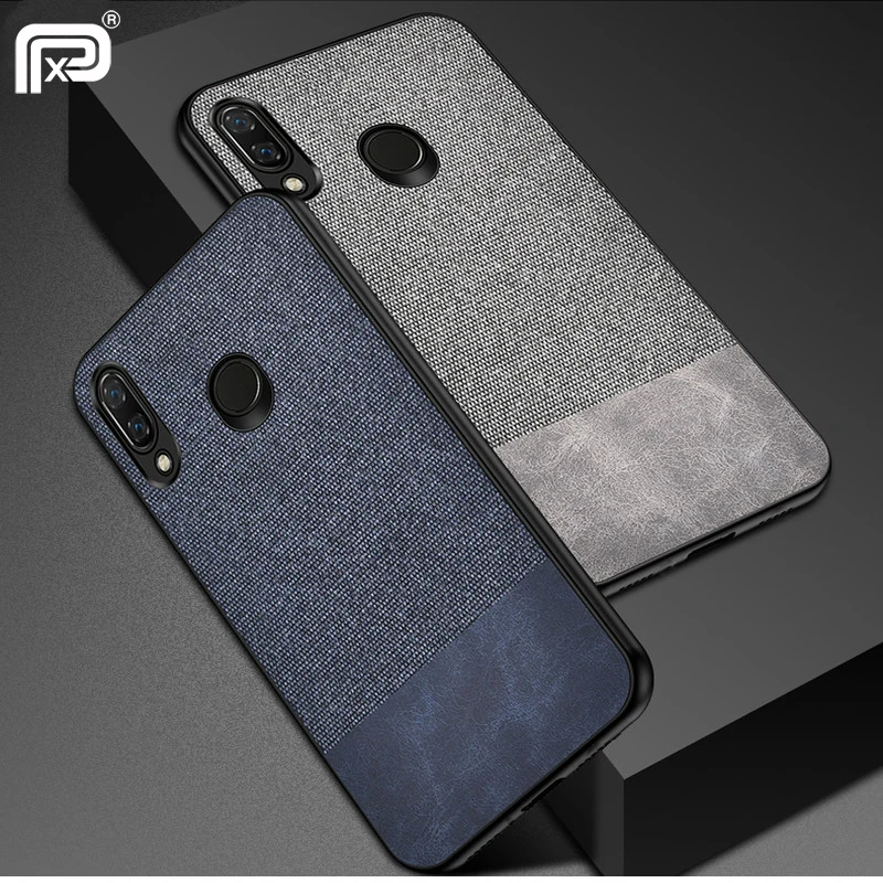 Для Xiaomi redmi note 7 Чехол из ткани Жесткий PC задняя крышка для Note Pro оригинальный