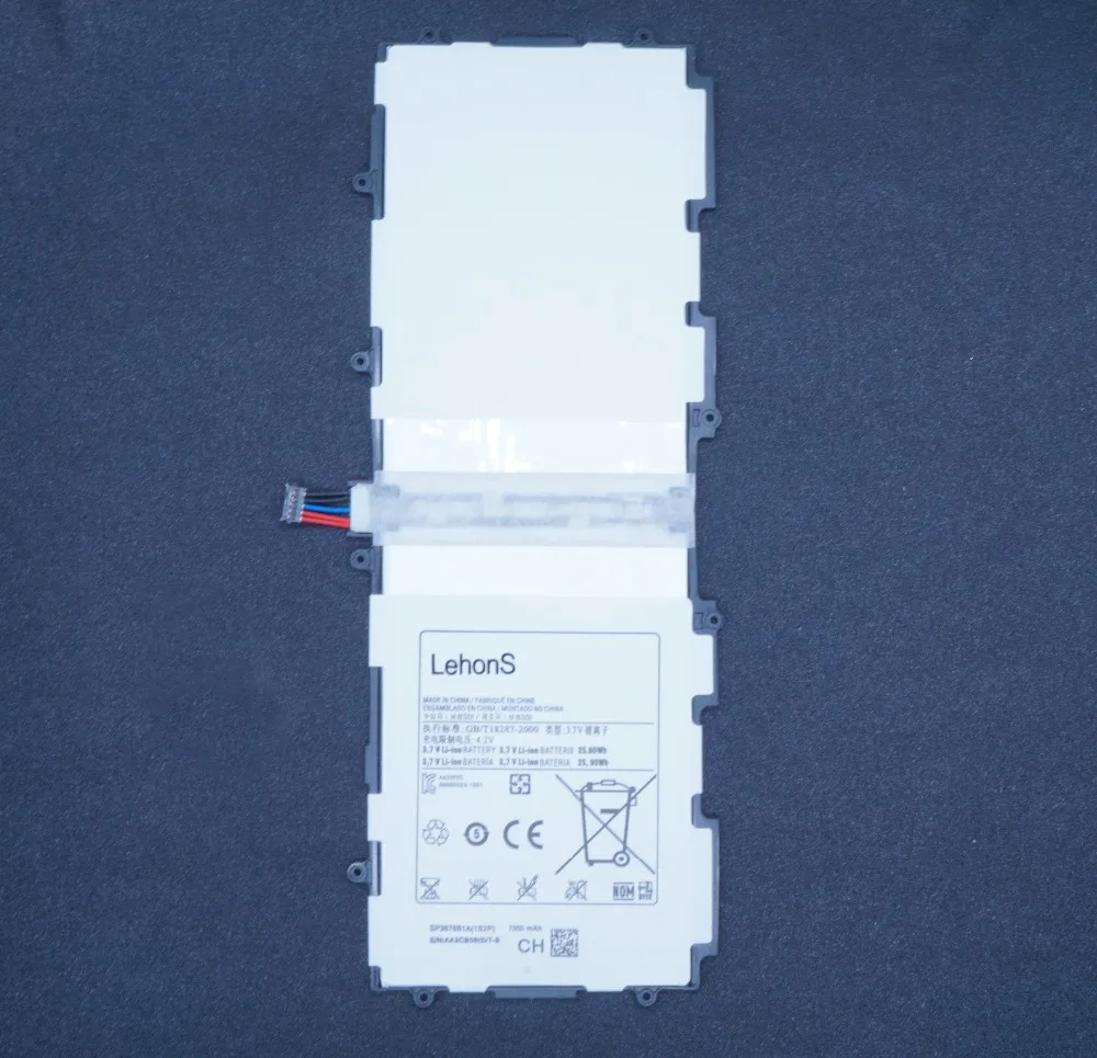 LehonS 1x7000 мАч запасная батарея для планшета Samsung Galaxy Tab 2 Note 10 1 P5100 P5110 N8000 N8010 N8020 SP3676B1A