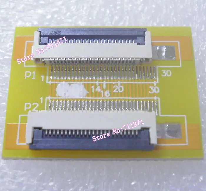 Кабель удлинитель с шагом 0 5 мм 24 Pin TTL FFC pin FPC|ttl cable|connector 5mmconnector |
