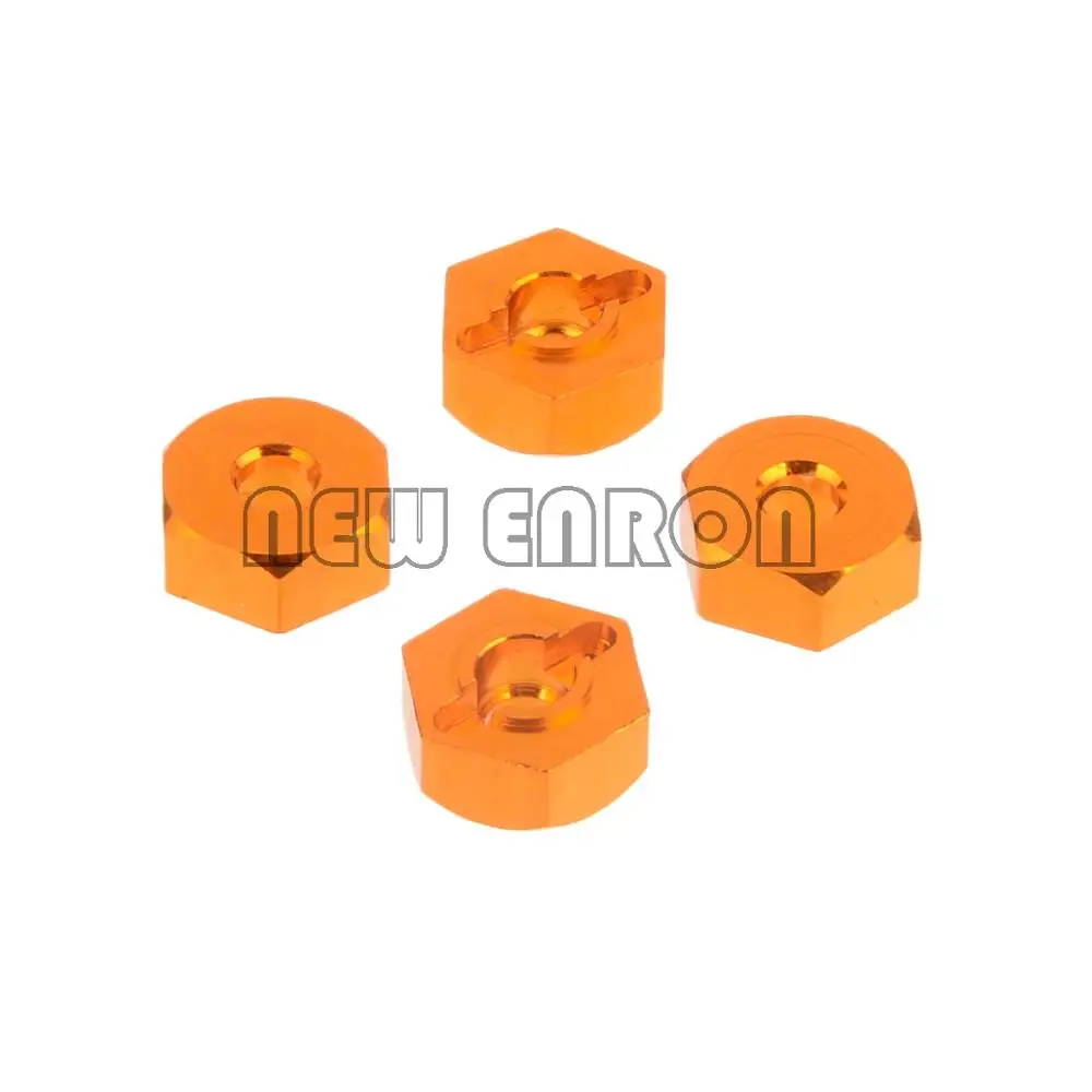 NEW ENRON 4 шт. 12 мм алюминиевое колесо Hex 02134/02100 102042/122042 RC 1:10 HSP Redcat Himoto|Детали и