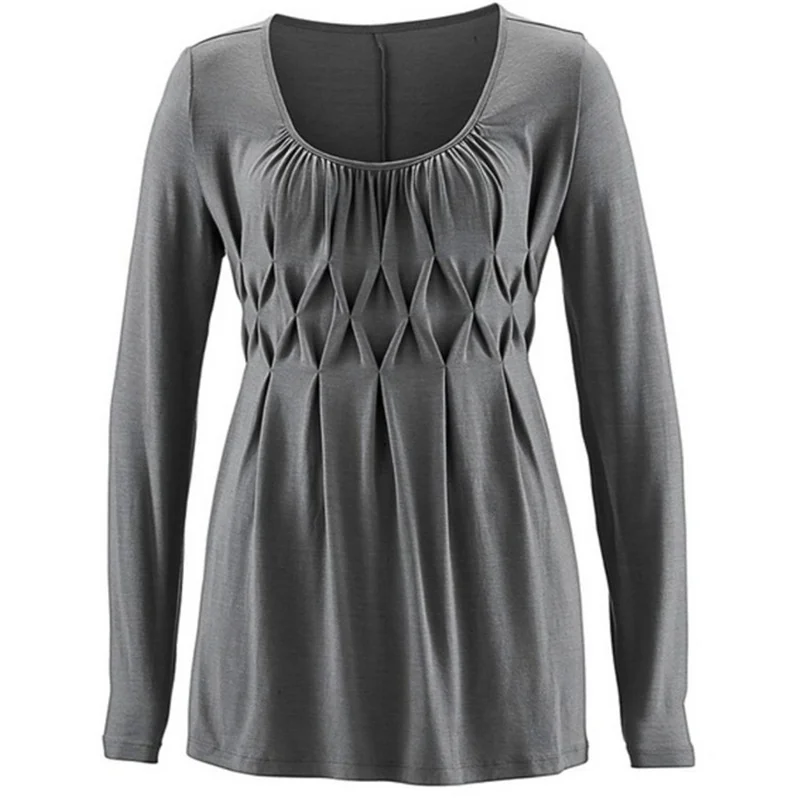 SMDPPWDBB Осенние футболки для беременных женщин одежда топы с длинными рукавами