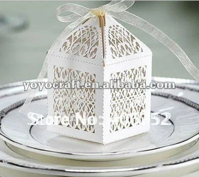 

Бесплатная доставка, бумага с лазерной резкой, Индивидуальные OEM Доступные индийские коробки для свадебных сувениров