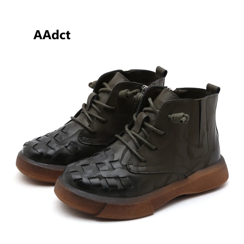 Фото AAdct Cotton martin kids boots 2018 Winter warm fashion for boys and girls Soft bottom children short Детская одежда и обувь AAdct Cotton martin kids boots 2018 Winter warm fashion for boys and girls Soft bottom children short Детская одежда и обувь