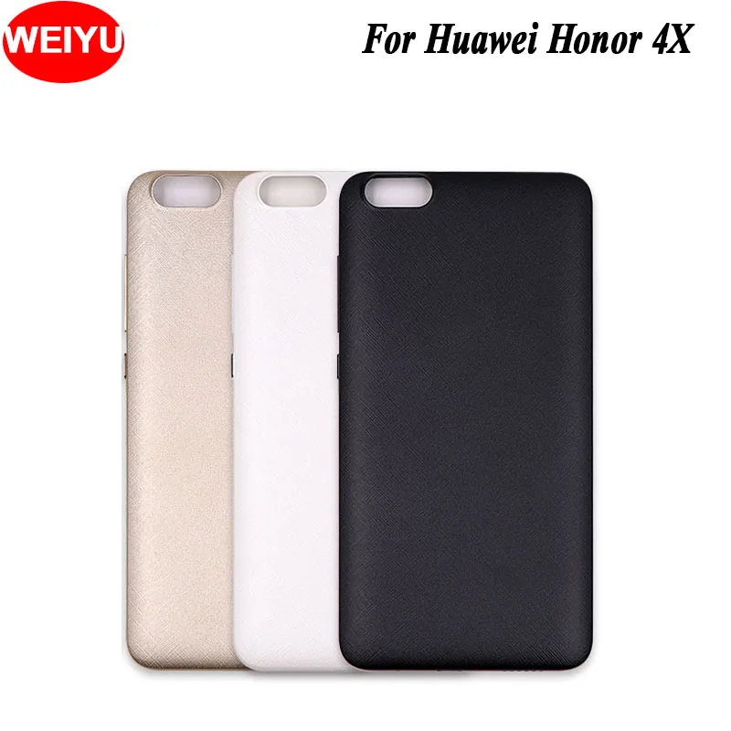 WEIYU для Huawei Honor 4X крышка батареи Корпус Новая защитная задняя подходит замены 5