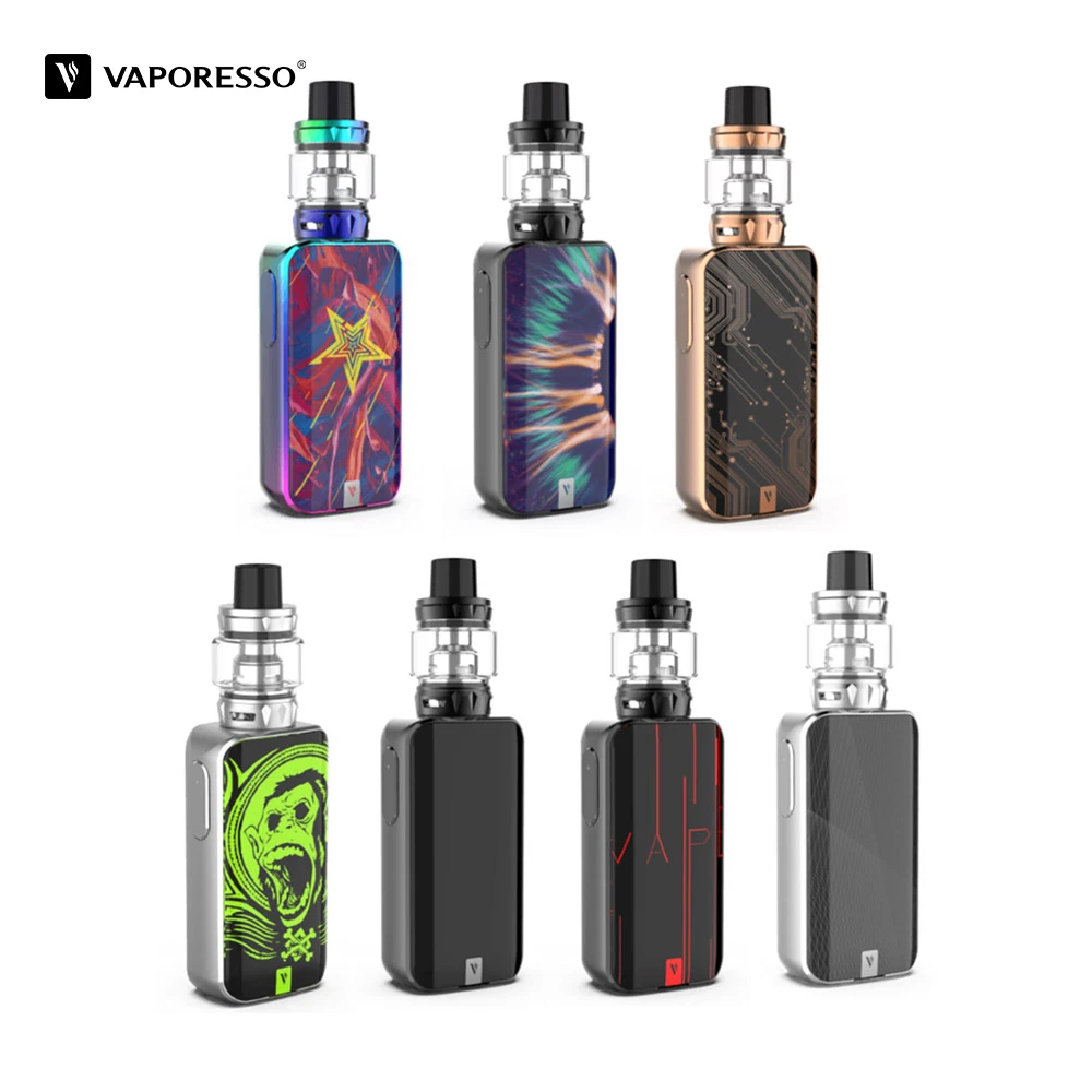 Оригинальный Vaporesso LUXE S Vape Tank No18650 электронная сигарета с 220 Вт Box Mod 8 мл распылитель