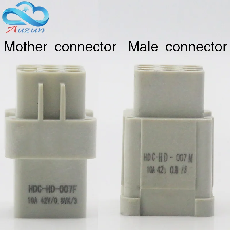 Сверхмощный разъем 8(7 + 1) core 16A 500V 008 2 верхняя линия подключения горячего канала