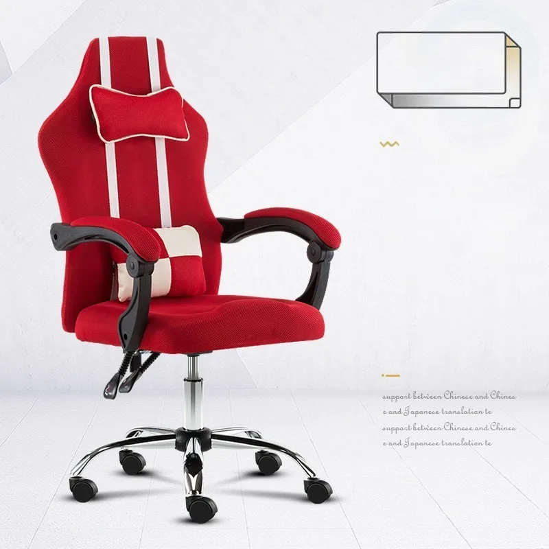 red no footrest Esports Poltrona Boss Gaming Silla Геймерское кресло f8нh может лежать с колесом с подставкой для ног Эргономика из искусственной кожи - Цвет: red no footrest