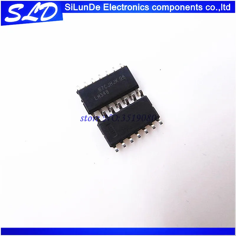 

Free Shipping 20pcs/lot LM348DR LM348D LM348 SOP-14 New original