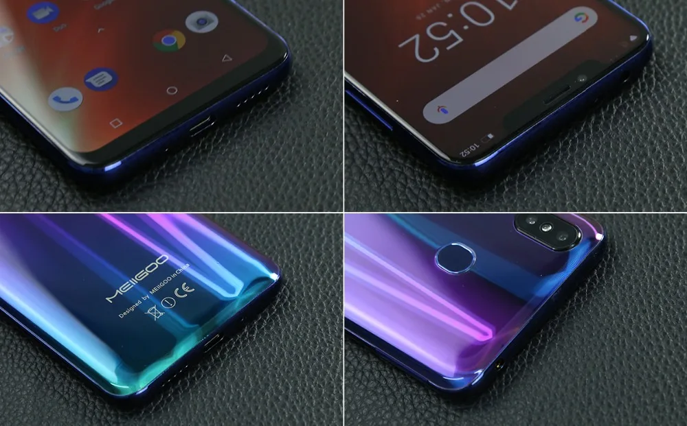 MEIIGOO S9 5000 мАч Fast Charge 6 18 &quot19:9 полный Экран Android 8 1 MT6750T Восьмиядерный 4G B 32 ГБ OTG 13.0MP